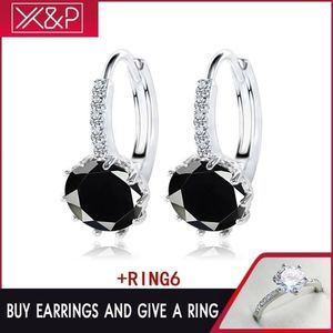 Set Wedding White Crystal Stud Earrings 2020 for W